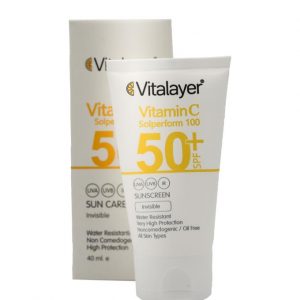 کرم ضد آفتاب SPF50 ویتامین C ویتالیر