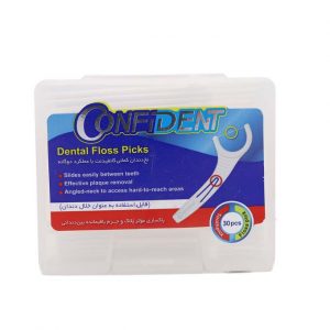 نخ دندان کمانی کانفیدنت با عملکرد دوگانه 30 عددی