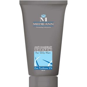 شامپو ضد شوره بـرای مـوهای چـرب مدیلن 200 میلی لیتر