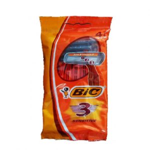 ژیلت 3 تیغه بیک 4 عددی