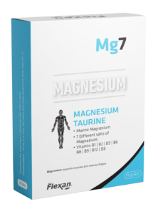 کپسول منیزیم Mg7 فلکسان مکمل رژیمی- غذایی ۳۰ عددی